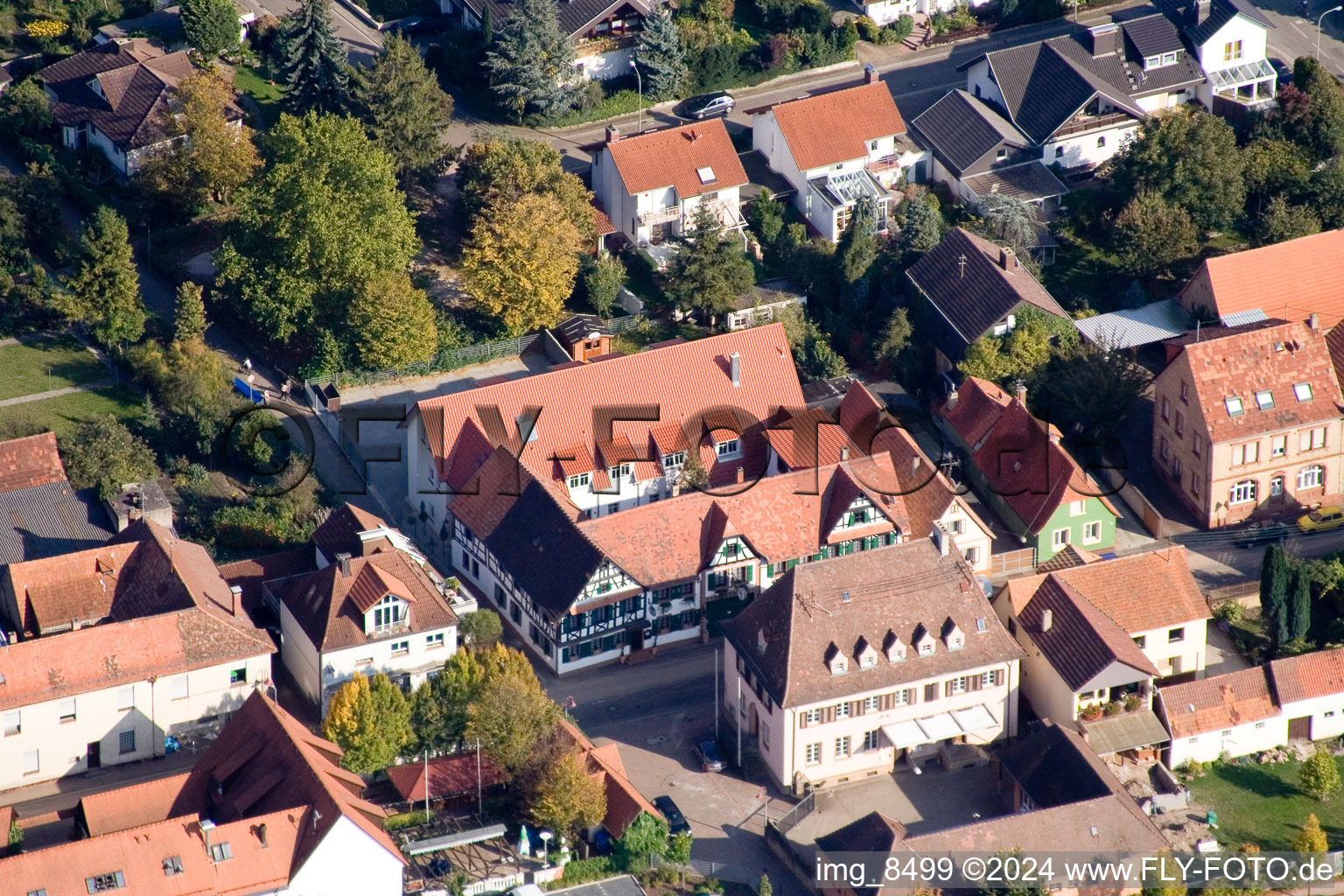 Bahnhofstrasse Hotel Zum Rössl in Kandel in the state Rhineland-Palatinate, Germany