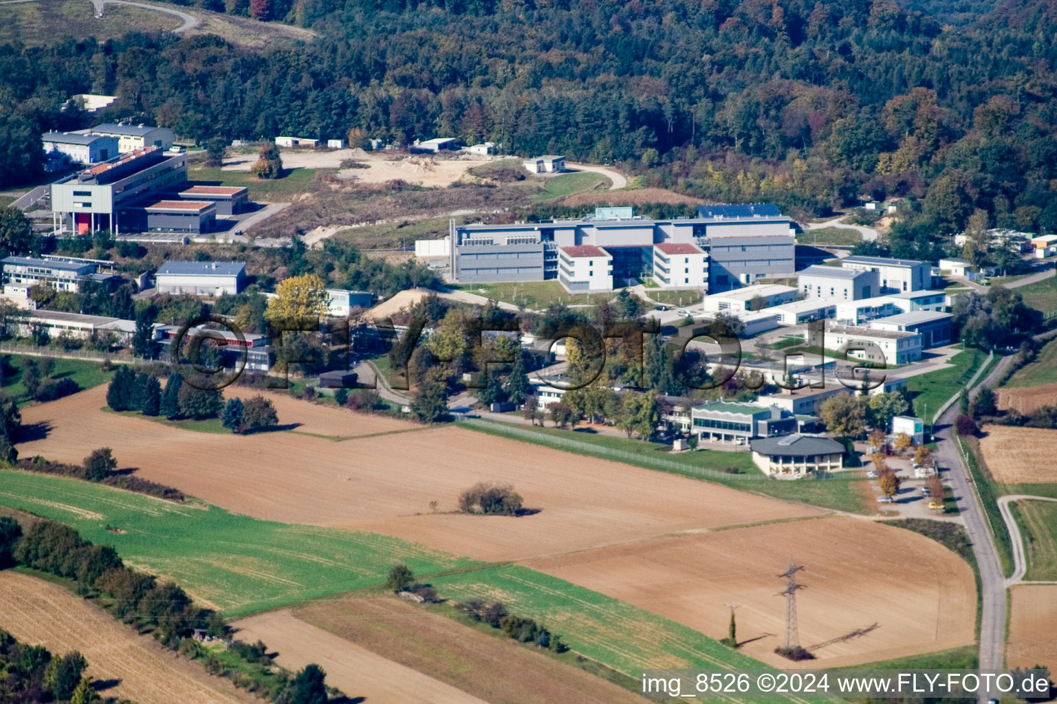 Pfinztal ITG in the district Grötzingen in Karlsruhe in the state Baden-Wuerttemberg, Germany