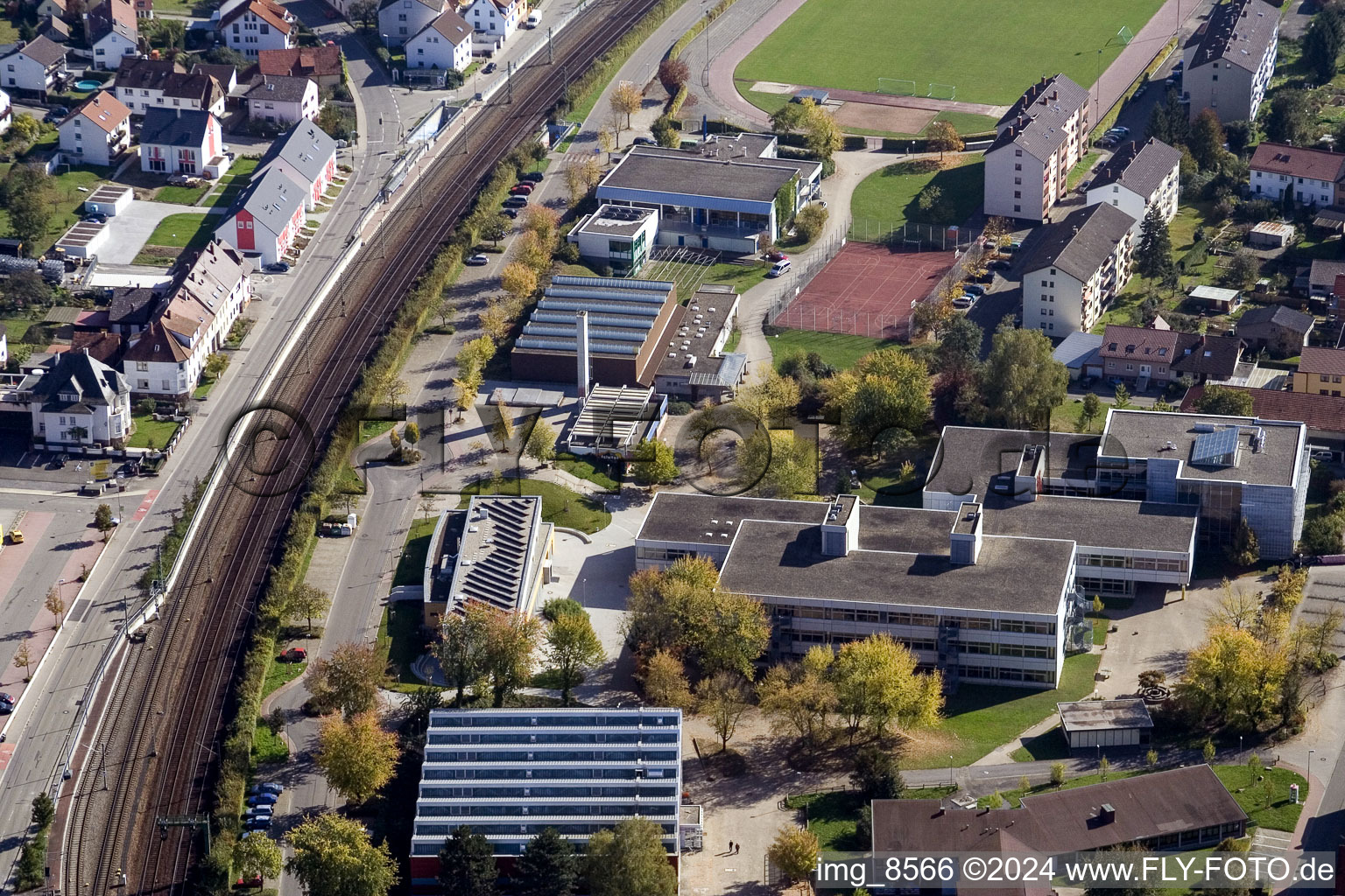 TSV Berghausen in the district Berghausen in Pfinztal in the state Baden-Wuerttemberg, Germany