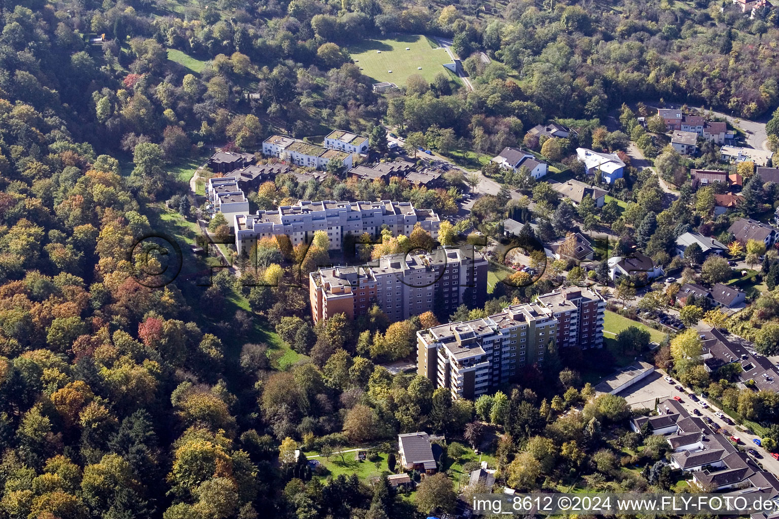 District Geigersberg in the city in the district Durlach in Karlsruhe in the state Baden-Wurttemberg