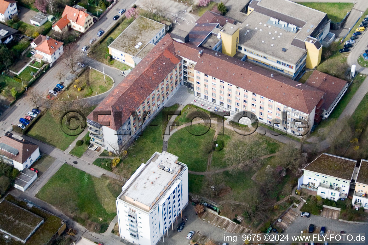 Asklepios Hospital in Kandel in the state Rhineland-Palatinate, Germany