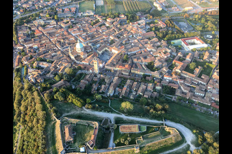 Basilica of San Giovanni Battista in Lonato del Garda in the state Brescia, Italy