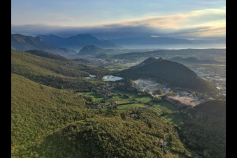Buco Del Frate in Paitone in the state Brescia, Italy