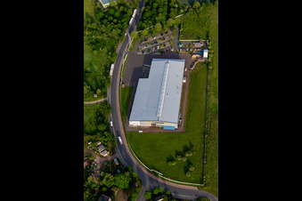 Buildings and production halls on the site of the mechanical engineering company von ROCKINGER in Waltershausen in the state Thuringia, Germany