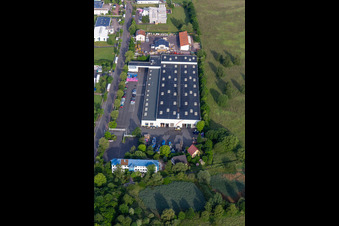 Building and production halls on the premises von DIE ETIMEX PRIMARY PACKAGING in Waltershausen in the state Thuringia, Germany