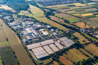 Michelin Tire Works in the district Mörlheim in Landau in der Pfalz in the state Rhineland-Palatinate, Germany