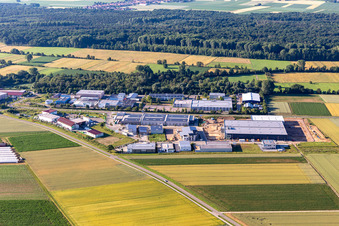 West Business Park in Herxheim bei Landau in the state Rhineland-Palatinate, Germany