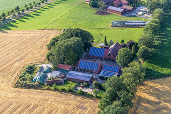 Farm on Uhlandweg in the district Tungerloh-Pröbsting in Gescher in the state North Rhine-Westphalia, Germany