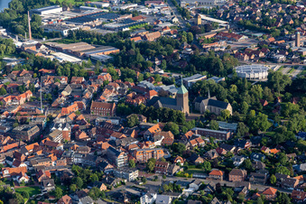 St. George and St. Felizitas Collegiate Church in Vreden in the state North Rhine-Westphalia, Germany