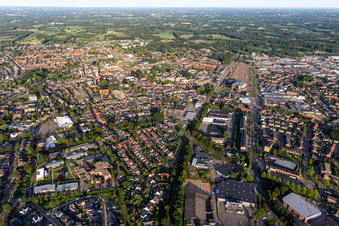 City view on down town in Winterswijk in Gelderland, Netherlands