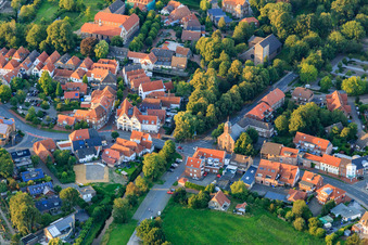 St. John's Church and Christ the King Church in the district Gemen in Borken in the state North Rhine-Westphalia, Germany