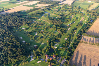 Aerial photograpy of Golf and Country Club Coesfeld eV in the district Goxel in Coesfeld in the state North Rhine-Westphalia, Germany