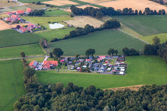 Kreiler Way in Velen in the state North Rhine-Westphalia, Germany