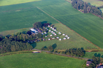 Farm camping de Beek in Haaksbergen in the state Overijssel, Netherlands