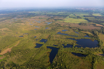 Aerial photograpy of Haaksbergen in the state Overijssel, Netherlands