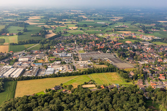 Woorteweg industrial park with Bruno Kleine GmbH & Co. KG and GW GERMAN WINDOWS Südlohn GmbH in the district Oeding in Südlohn in the state North Rhine-Westphalia, Germany