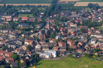 St. Ludgerus Church in the district Weseke in Borken in the state North Rhine-Westphalia, Germany