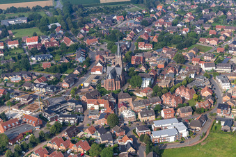 Church building " St. Ludgerus Weseke " in Borken in the state North Rhine-Westphalia, Germany