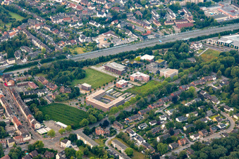 Tax Office Gelsenkirchen in the district Erle in Gelsenkirchen in the state North Rhine-Westphalia, Germany