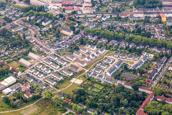 At Luthenburg in the district Ückendorf in Gelsenkirchen in the state North Rhine-Westphalia, Germany