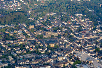 City center in Velbert in the state North Rhine-Westphalia, Germany