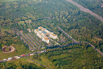 Buildings and production halls on the vehicle construction site GERTRAG FORD Transmissions in the district Niehl in Cologne in the state North Rhine-Westphalia, Germany