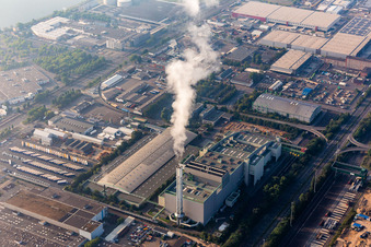 Waste disposal and recycling company Köln mbH in the district Niehl in Köln in the state North Rhine-Westphalia, Germany