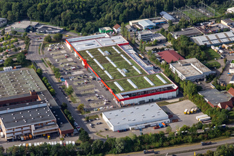 Building of the construction market Bauhaus in Reutlingen in the state Baden-Wurttemberg, Germany