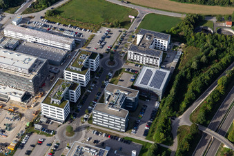 Company grounds and facilities of Bosch eBike Systems, Bosch Sensortec GmbH in Kusterdingen in the state Baden-Wuerttemberg, Germany