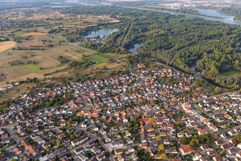 District Plittersdorf in Rastatt in the state Baden-Wuerttemberg, Germany
