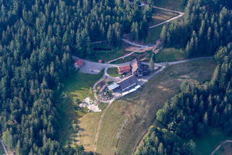 Mountain Inn Kernhof and Ski Hut of the Ski Club Kappelrodeck in Seebach in the state Baden-Wuerttemberg, Germany