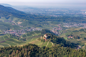 Castle winery and restaurant Schloss Staufenberg in Durbach in the state Baden-Wuerttemberg, Germany