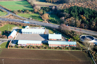 Highway maintenance department in Kandel in the state Rhineland-Palatinate, Germany