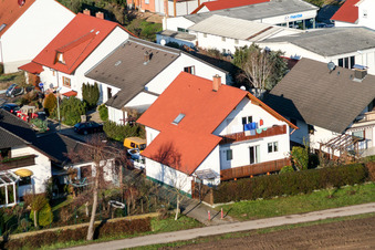 Erlenweg in Hatzenbühl in the state Rhineland-Palatinate, Germany