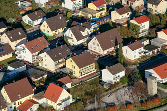 Mozartstr in Hatzenbühl in the state Rhineland-Palatinate, Germany