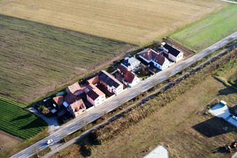 Jockgrimerstr in Rheinzabern in the state Rhineland-Palatinate, Germany