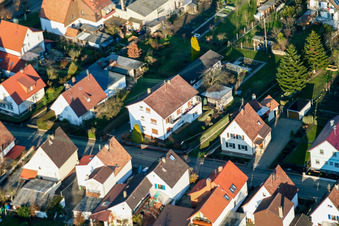 Waldstr in Kandel in the state Rhineland-Palatinate, Germany