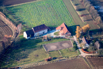 Altmühle in Minfeld in the state Rhineland-Palatinate, Germany