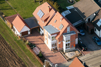 Wattstr in Freckenfeld in the state Rhineland-Palatinate, Germany