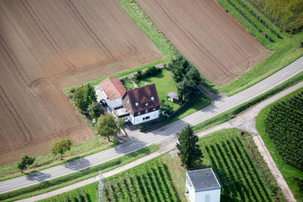 Waldstraße in the district Heuchelheim in Heuchelheim-Klingen in the state Rhineland-Palatinate, Germany