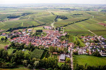 Village view in the district Klingen in Heuchelheim-Klingen in the state Rhineland-Palatinate, Germany