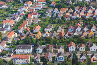 Haardtstr in Kandel in the state Rhineland-Palatinate, Germany