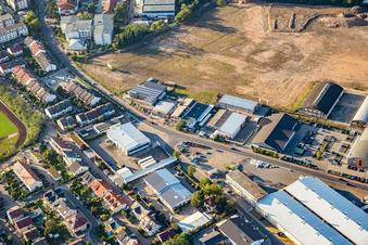 Mannheimer Landstr in Brühl in the state Baden-Wuerttemberg, Germany