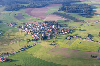 Village view in the district Scheidental in Mudau in the state Baden-Wuerttemberg, Germany