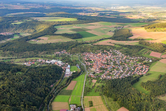 District Reicholzheim in Wertheim in the state Baden-Wuerttemberg, Germany