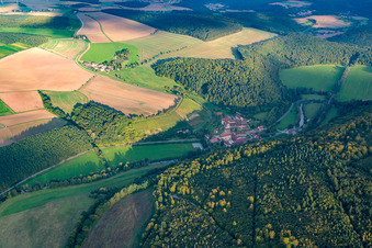 Monastery Bronnbach in the district Bronnbach in Wertheim in the state Baden-Wuerttemberg, Germany