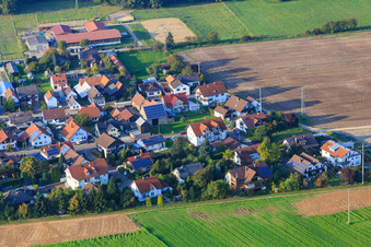 Römerstr in the district Minderslachen in Kandel in the state Rhineland-Palatinate, Germany