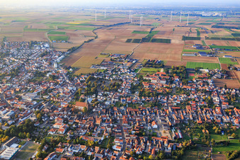 Soeiertsgasse x and Hauptstr in Herxheim bei Landau in the state Rhineland-Palatinate, Germany