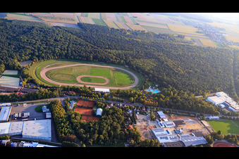 MSV Speedway in the forest in Herxheim bei Landau in the state Rhineland-Palatinate, Germany