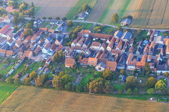 Raiffeisenstr in Freckenfeld in the state Rhineland-Palatinate, Germany